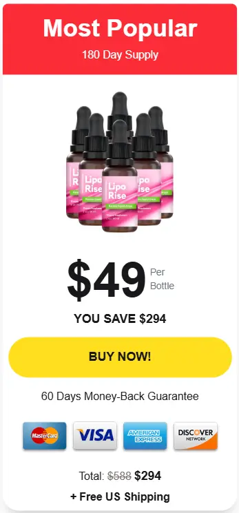 Lipo Ris- 6 Bottles